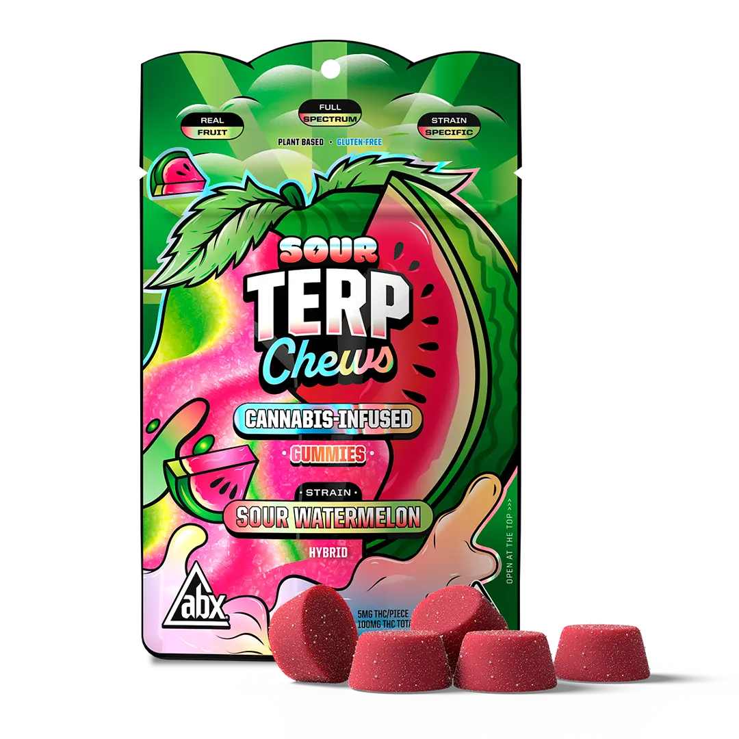 Terp Chews ABX - Sour Watermelon - 100mg